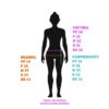 Tabela medidas - Shorts Empina Bumbum