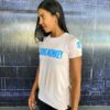 Camisa Baby Look Strong Monkey - Pink/Blue