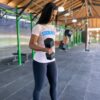 Camisa Baby Look Strong Monkey - Pink/Blue