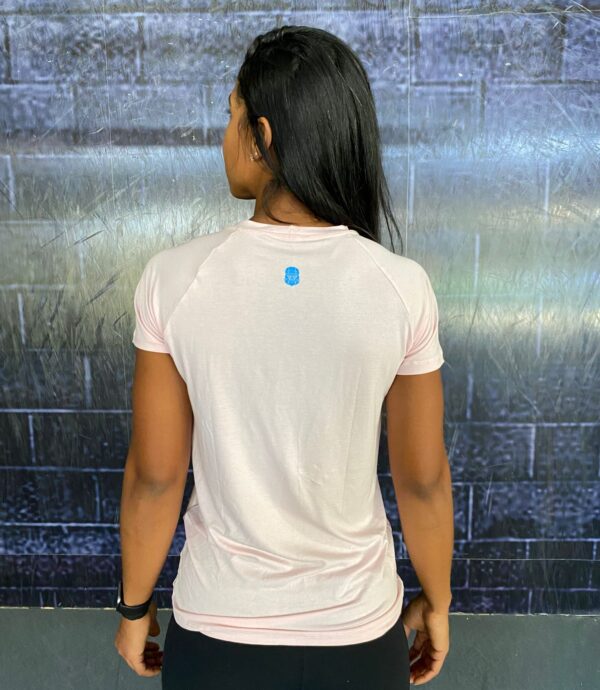 Camisa Baby Look Strong Monkey - Pink/Blue