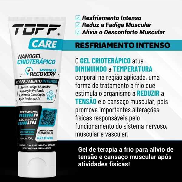 Nano Gel Crioterápico - Toff Care