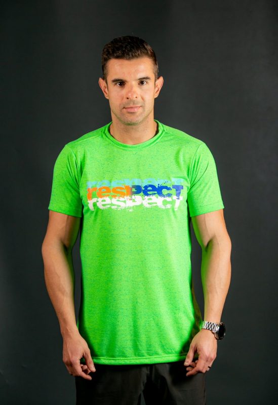 Camisa T-Shirt Burppee Brasil - Rope Style RESPECT Neon