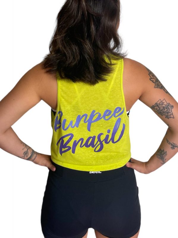 Cropped Regata Burpee Brasil