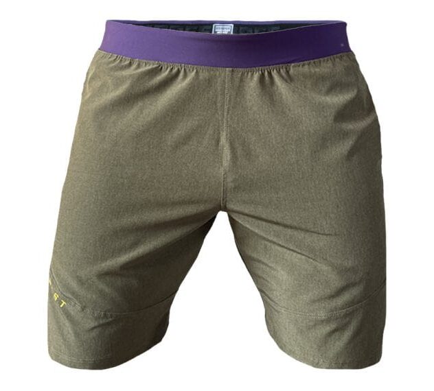 Short Flex Burpee Brasil - Militar & Purple