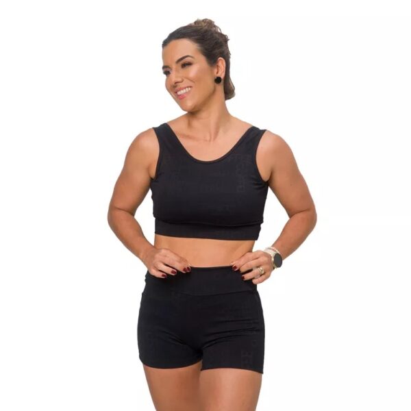 SHORTS EMPINA PRETO AMRAP