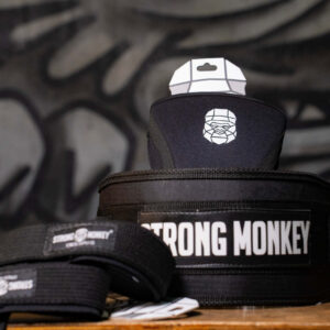 Kit Joelheira + Cinto + Strap - Strong Monkey