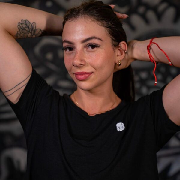 Cropped Strong Monkey - Black