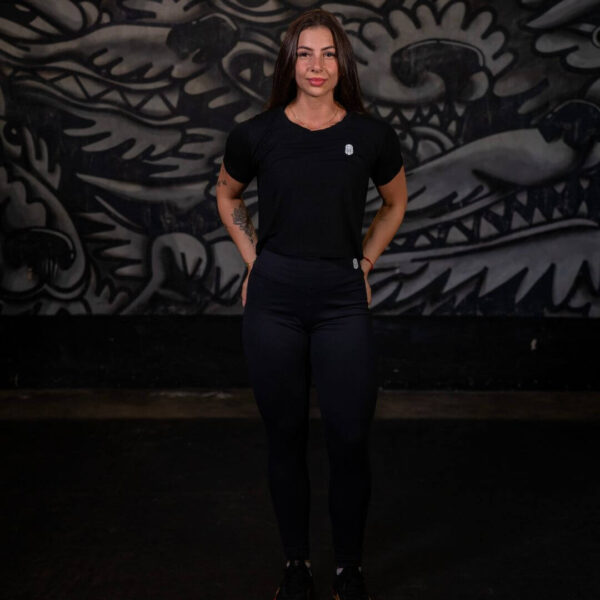 Cropped Strong Monkey - Black