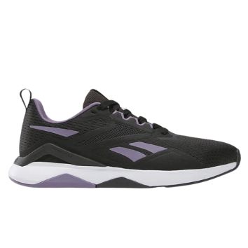 Tênis Reebok Nanoflex TR V2 - BlackPurpleWhite