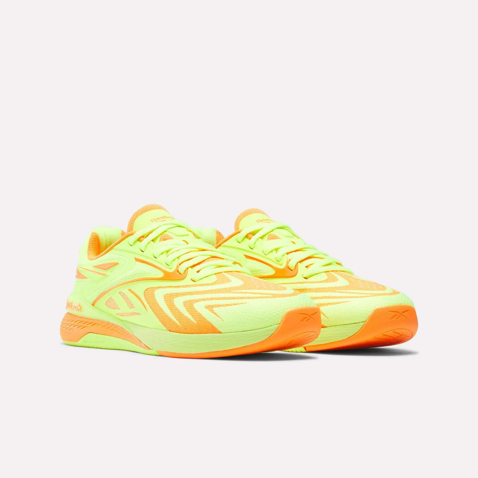 Tênis Reebok Nano XV Edge - Digital Lime/Atomic Tangerine - Imagem 3