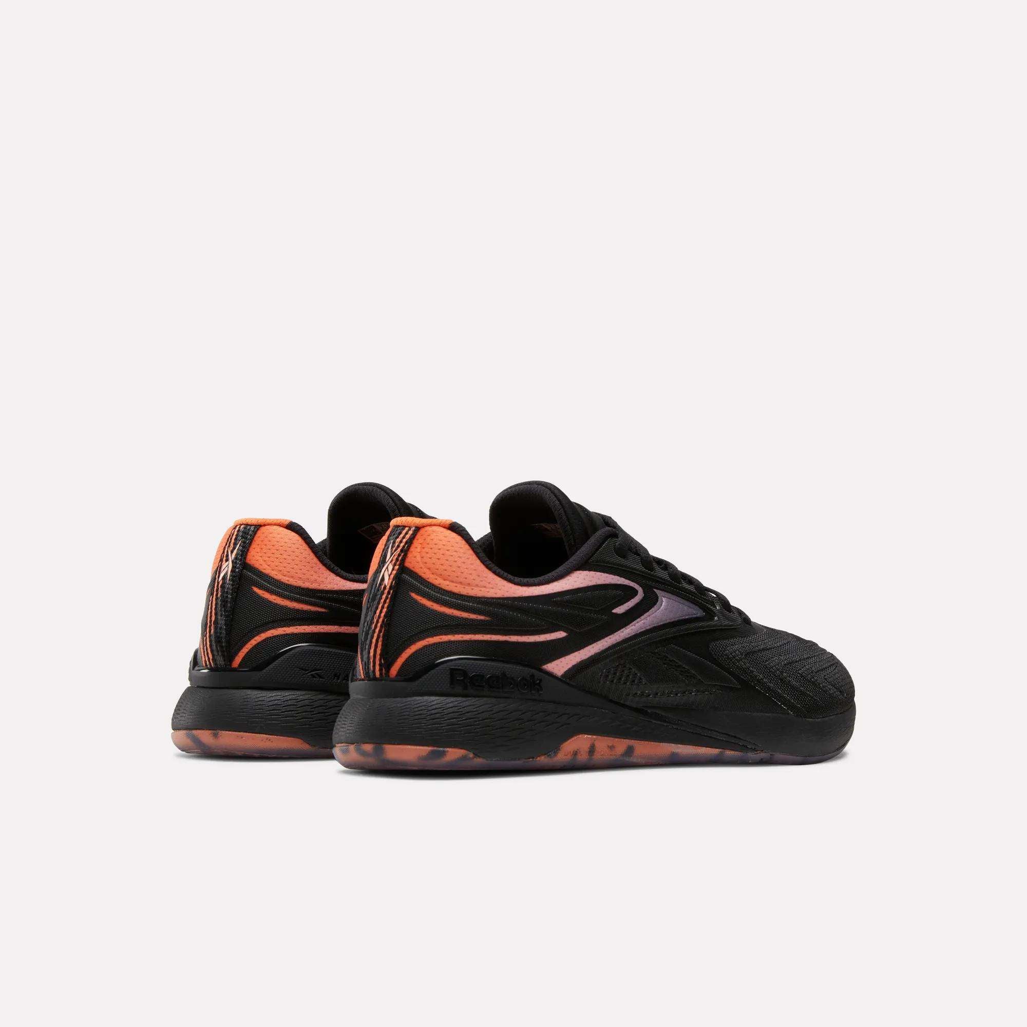 Tênis Reebok Nano XV Edge - Black/Arena Orange/Future Peach - Imagem 2