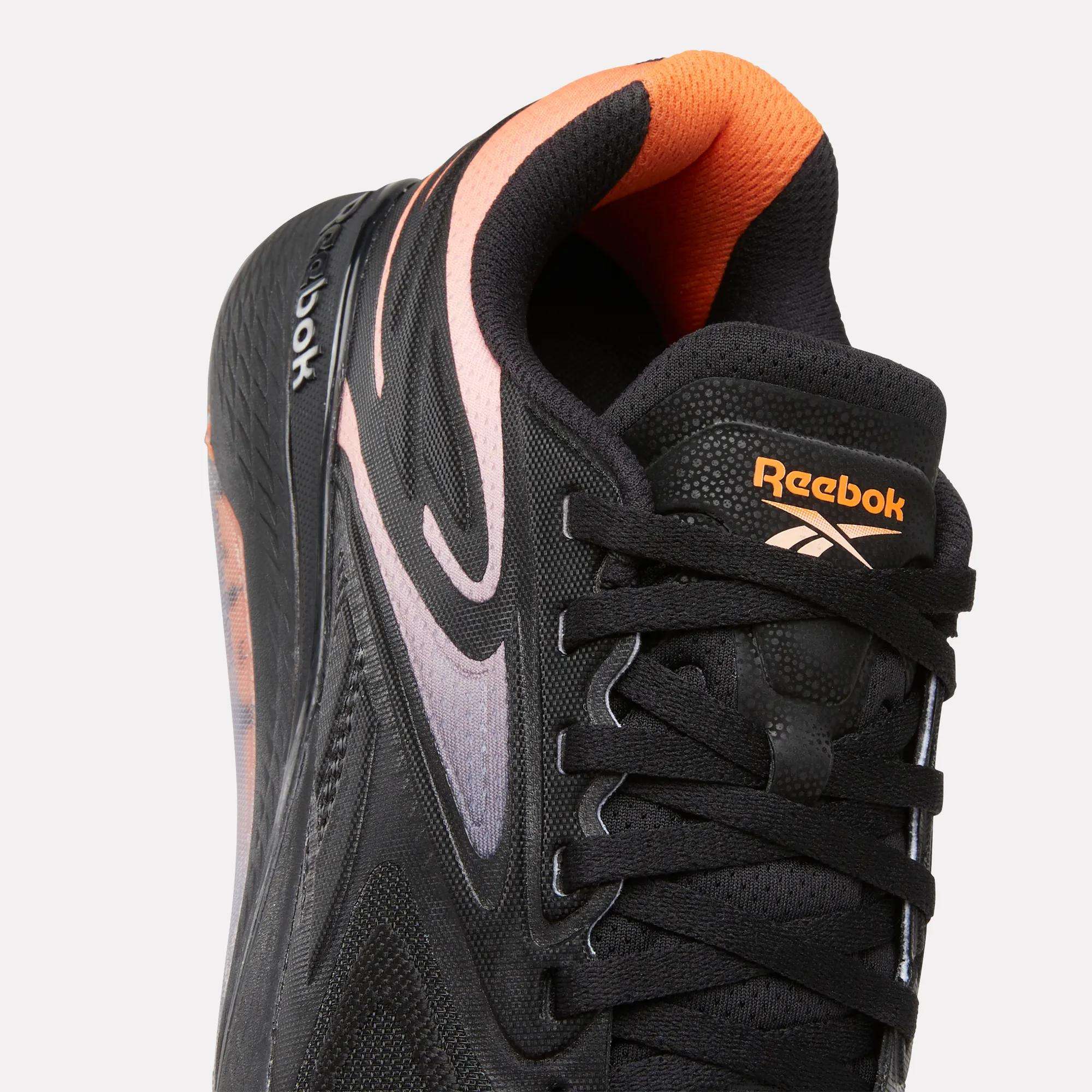 Tênis Reebok Nano XV Edge - Black/Arena Orange/Future Peach - Imagem 5