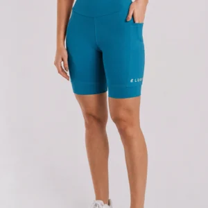 Short de Corrida Lurk 7 bolsos - Azul Deep