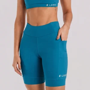 Short de Corrida Lurk 7 bolsos - Azul Deep