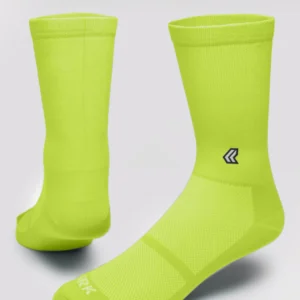 Meia Poliamida Lurk Cano Médio – Performance Amarelo Neon