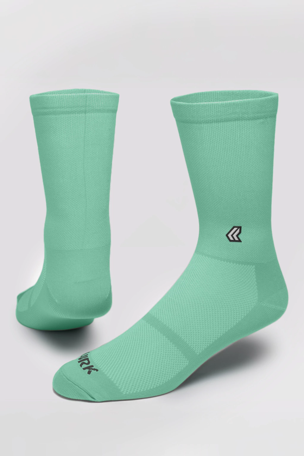 Meia Poliamida Lurk Cano Médio – Performance Verde Aqua