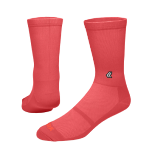 Meia Poliamida Lurk Cano Médio – Performance Rosa Sunset