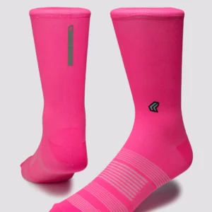 Meia Superfresh Lurk Cano Médio – Rosa Neon