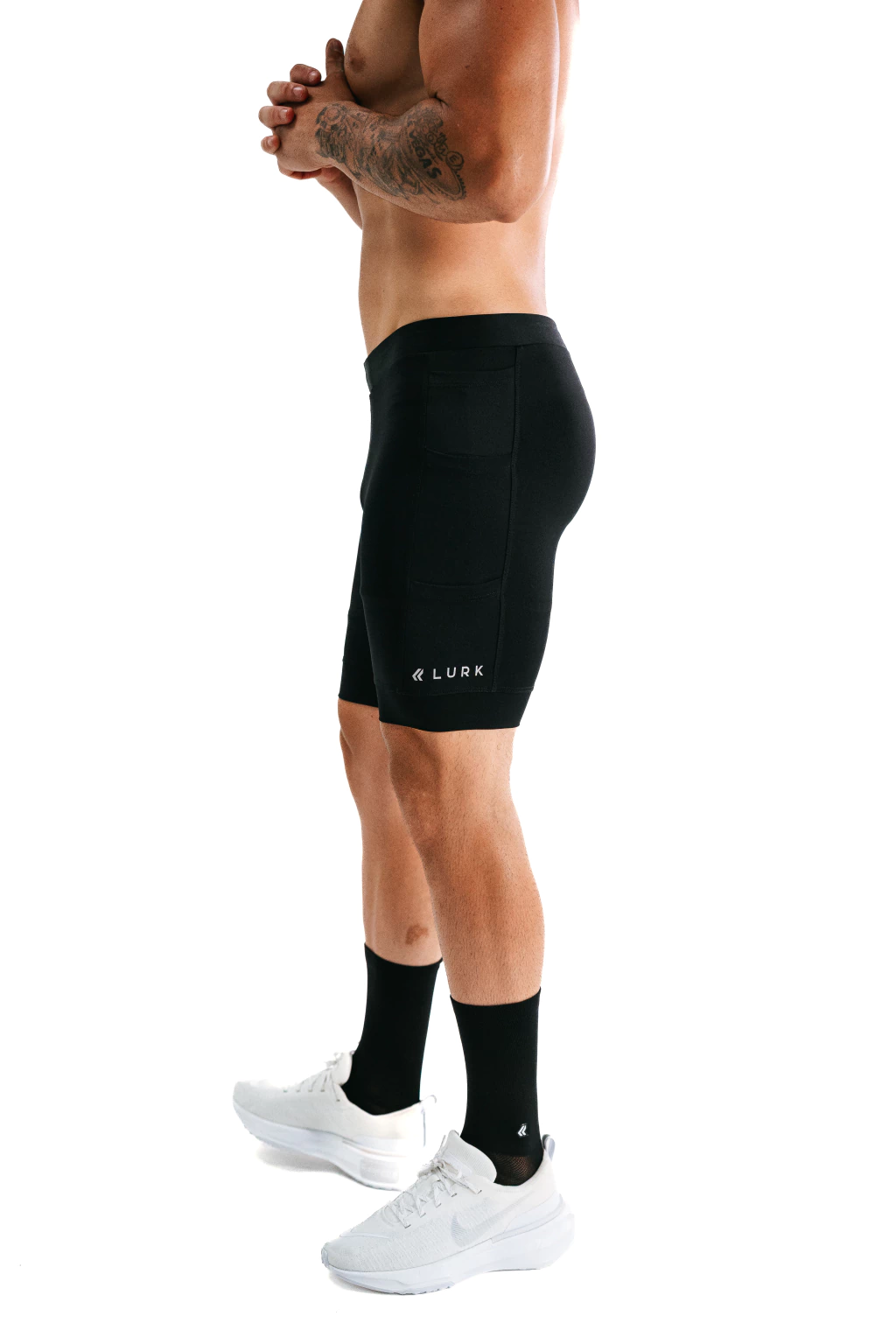 Short de Corrida Lurk 5 bolsos - Preto