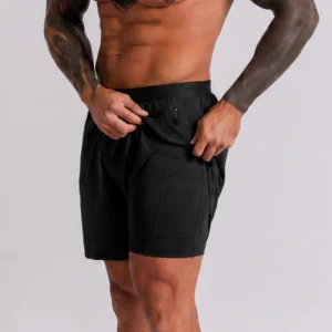 Shorts V4 2 em 1 Lurk - Preto
