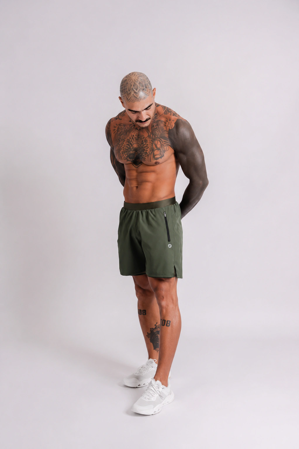 Shorts V4 2 em 1 Lurk Verde - Imagem 6
