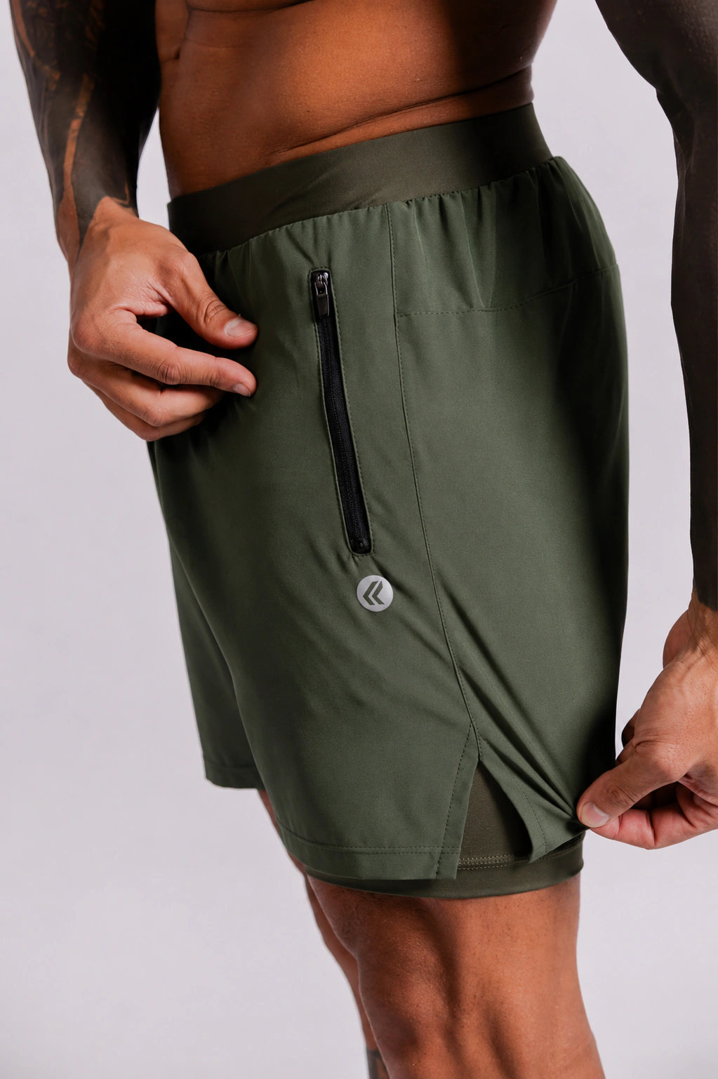 Shorts V4 2 em 1 Lurk Verde