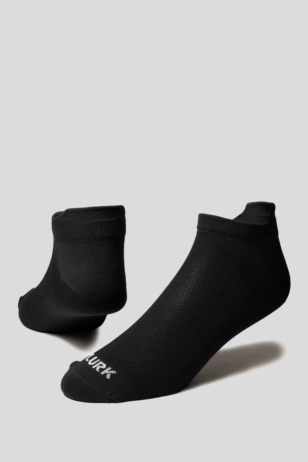 Meia Poliamida Lurk Cano Curto – Performance Preta