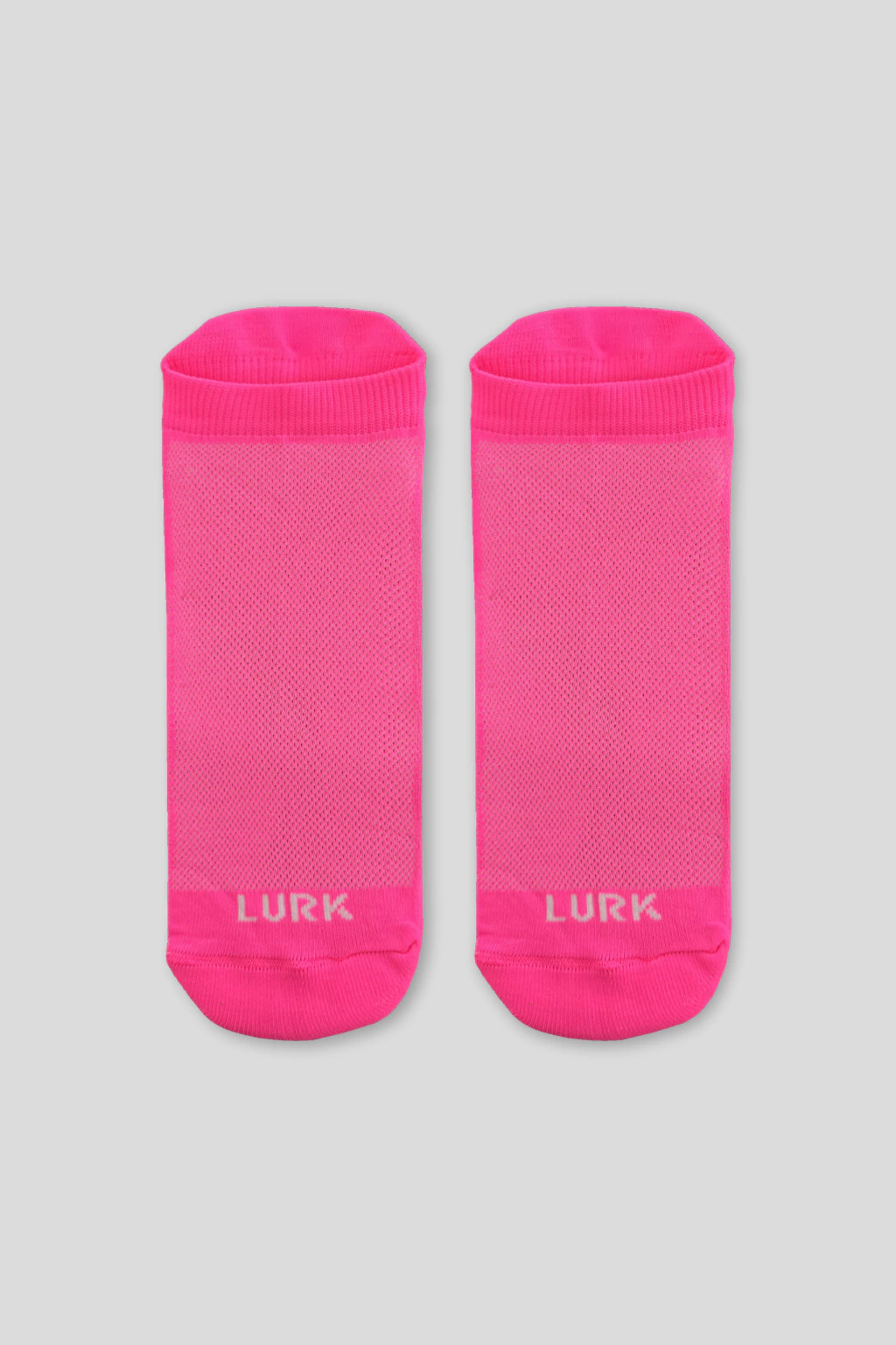 Meia Poliamida Lurk Cano Curto – Performance Rosa Neon - Imagem 2