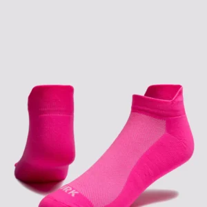 Meia Poliamida Lurk Cano Curto – Performance Rosa Neon