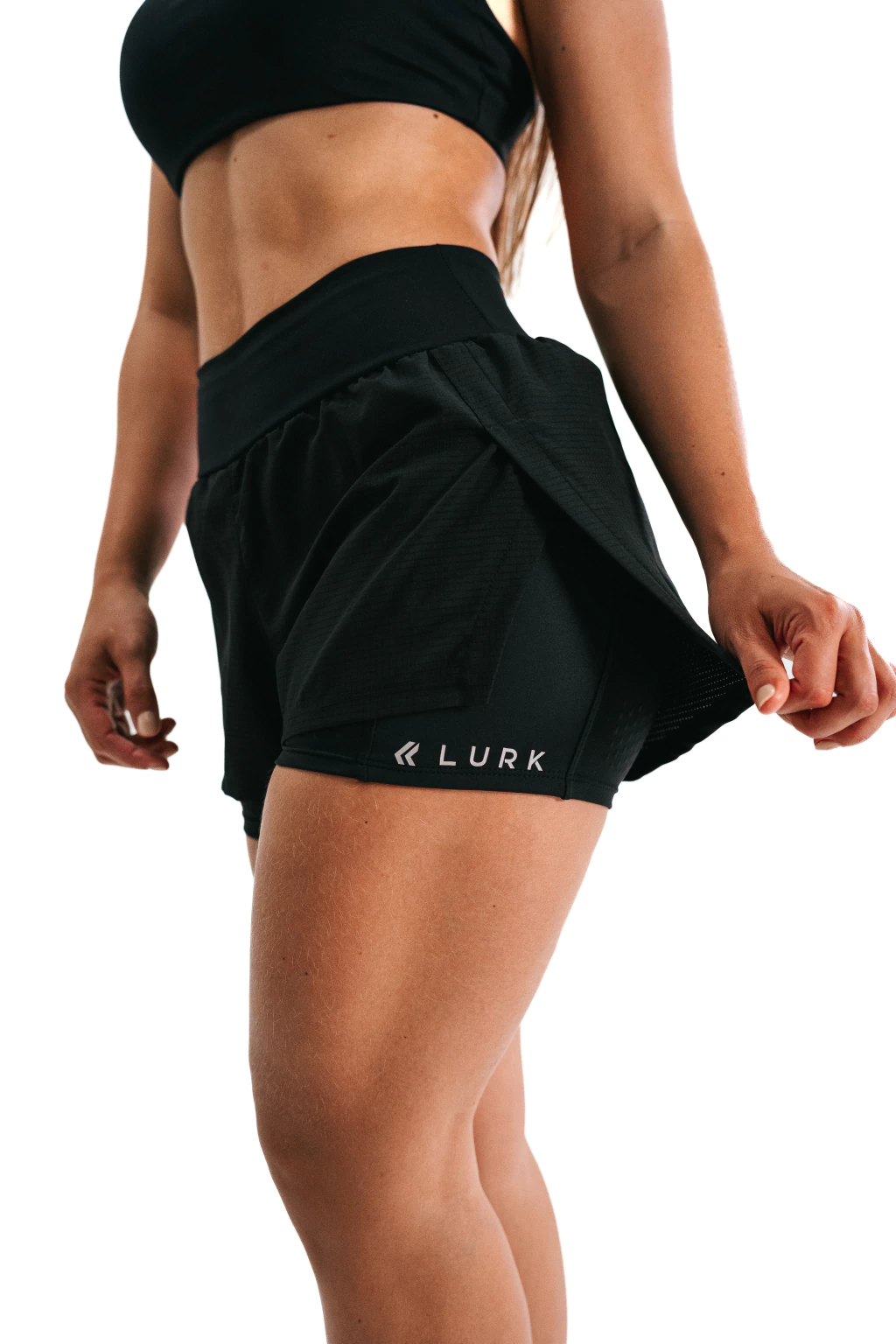 Shorts Essence Lurk 2 em 1 Preto - Imagem 7